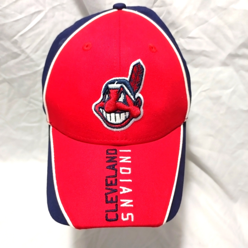 NEW ERA MLB CLEVELAND INDIANS Chief Wahoo Sewn & Stitched Cap